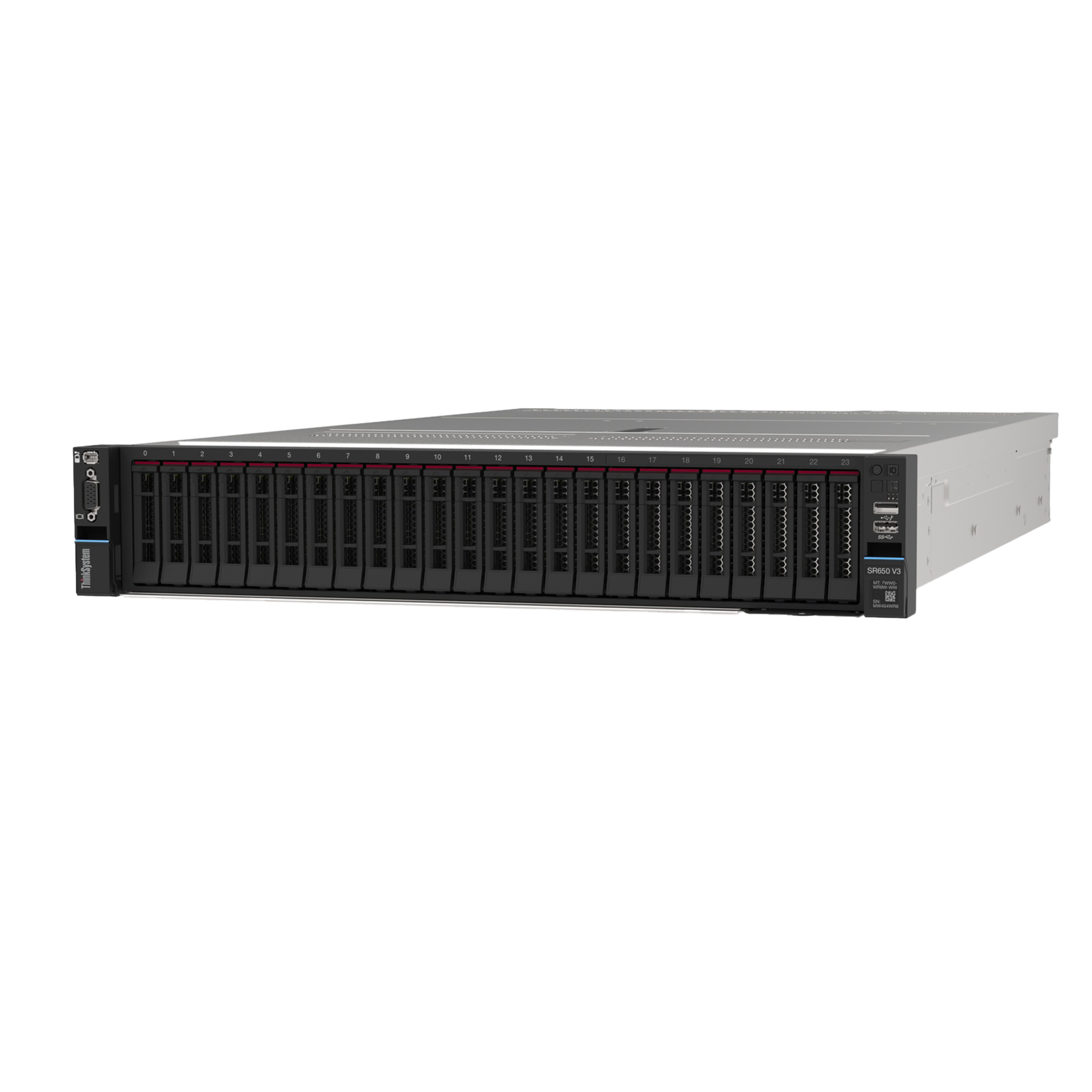 Lenovo ThinkSystem SR650 v3 Xeon 12 Core 2u Rack Mount Server = USD4,100